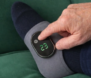 EMSense customer using device